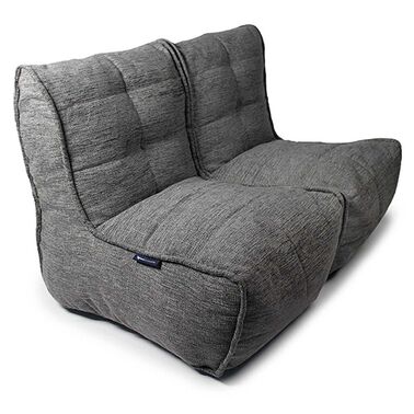 Twin Couch Luscious Grey swatch